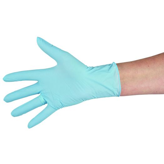 Glove Plus Standard Nitrile Glove Blue Powder Free (100Pk)