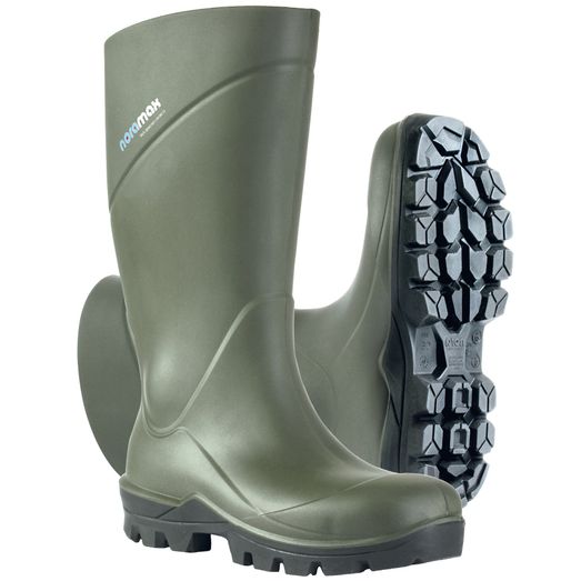 Nora Max-Agri PU Wellington Boot Green (Soft Toe)