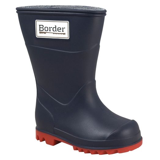 Border Original Wellington Boot Blue/Red Infant