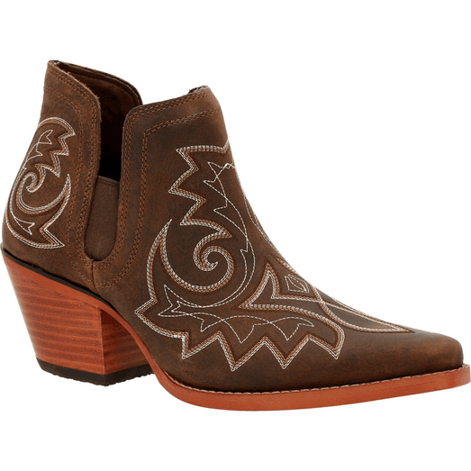 Durango Ladies Crush Ankle Boots Coffee
