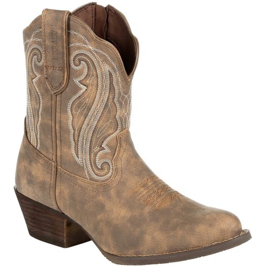 Durango Ladies Crush Ankle Boots Driftwood