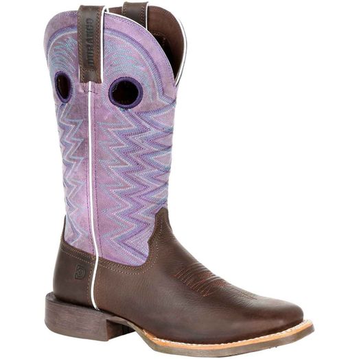 Durango Ladies Lady Rebel Pro Mid Boot Dark Earth/Amethyst