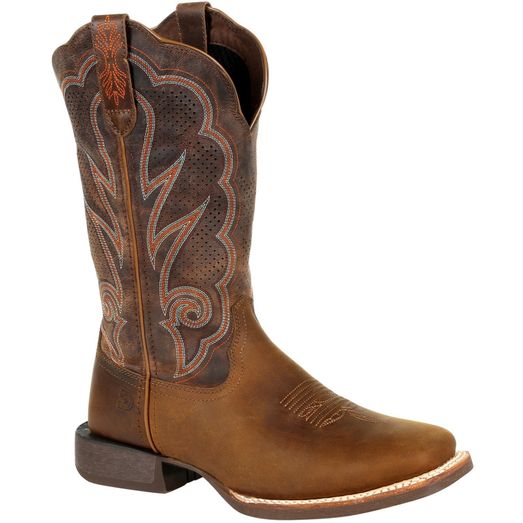 Durango Ladies Rebel Pro Western Mid Boot Distressed Cognac