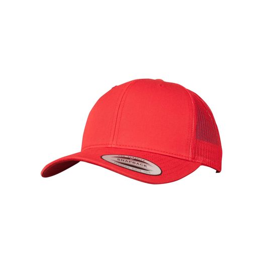 Flexfit Retro Trucker Cap Red