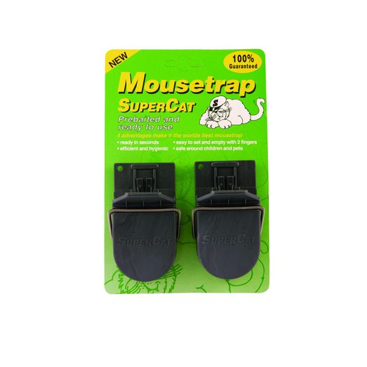 Agrihealth Mouse Trap Supercat Pre-Baited (2 Pack)