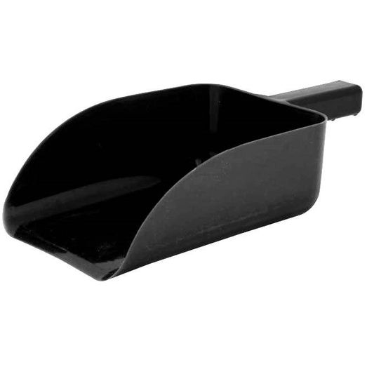 Agrihealth Plastic Feed Scoop Black