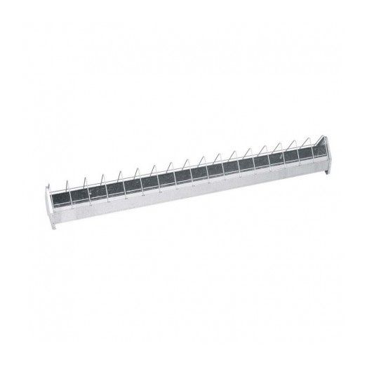 Copele Poultry Feeder Metallic for 1st Age Chicks w/Broad Grille 1M