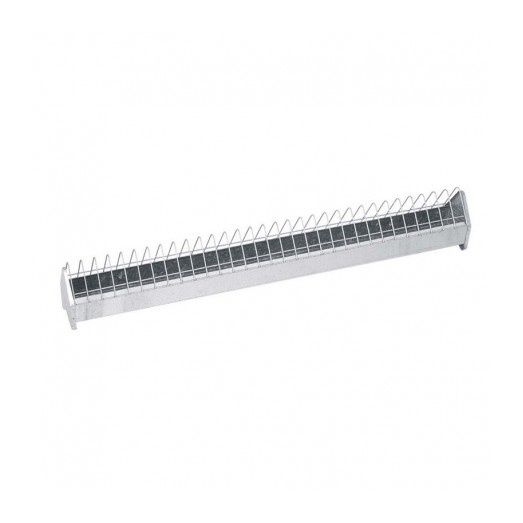 Copele Poultry Feeder Metallic for 1st Age Chicks w/Narrow Grille 1M