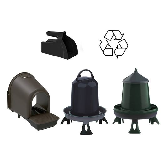 Copele Recycled Free Range Poultry Starter Kit