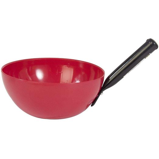 Stubbs Round Plastic Feed Scoop Red
