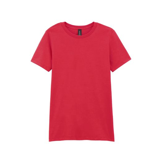 Gildan Softstyle CVC Women's T-Shirt Red Mist