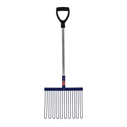 Red Gorilla Rubber Matting Fork D-Grip Short Handle