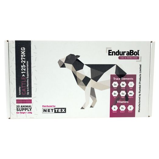 Endurabol Calf &amp; Youngstock - 40 Bolus Pack
