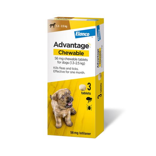 Elanco Advantage Chewable Tablets For Dogs