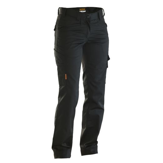 Jobman Womens Service Trousers Stretch Black