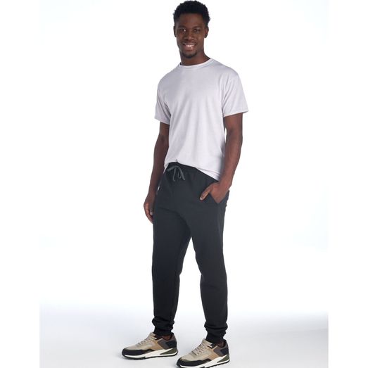 Jerzees NuBlend® Pocketed Jog Sweatpant Black