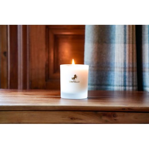 Cremello Oud &amp; Leather Noir Wax Candle 80g
