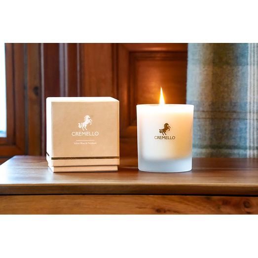 Cremello Velvet Rose &amp; Patchouli Wax Candle