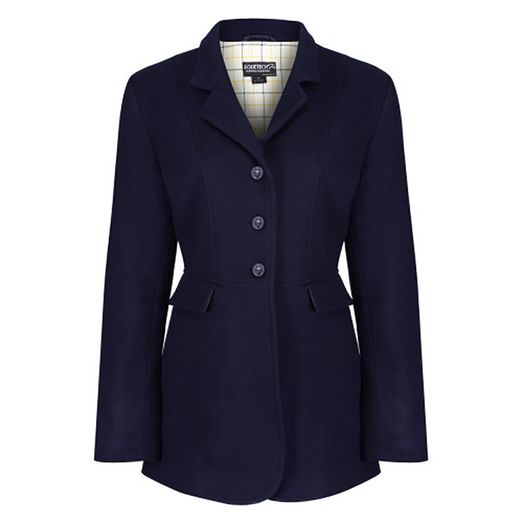 Equetech Ladies Wool Hunt Coat - Navy