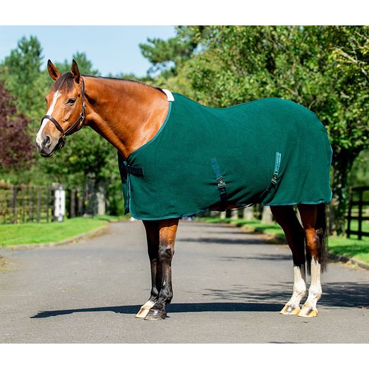 Equi-sential Fleece Cooler Rug Green