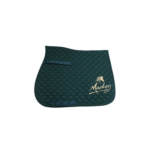 Mackey Embroidered Saddlecloth Green