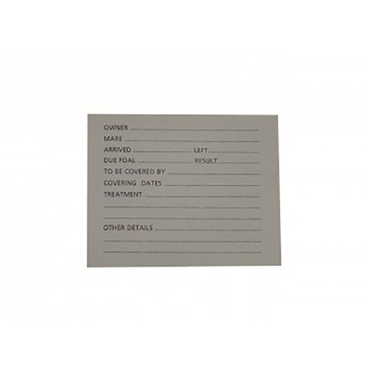 Stubbs Stud Card Holder spare card