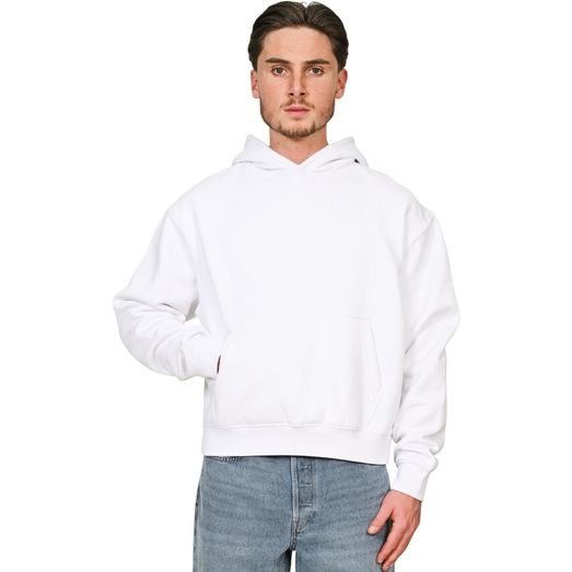 Casual Classics Premium Combed 330 Boxy Oversize Hood - White