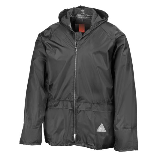 Result Waterproof Jacket &amp; Trouser Set Black