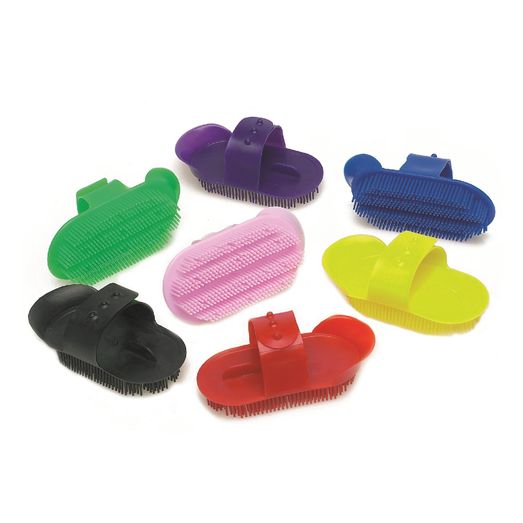 Lincoln Plastic Curry Comb - Pink