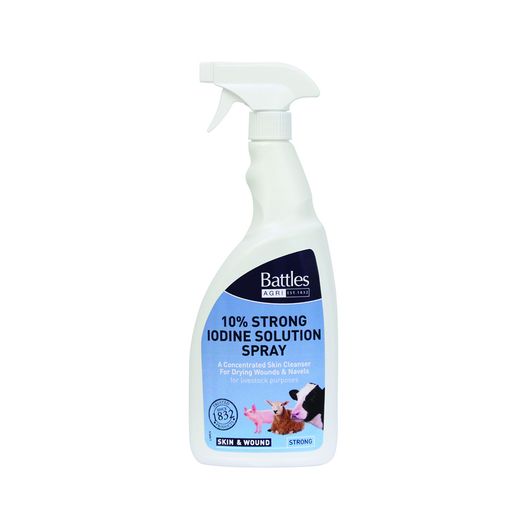 Battles 10% Iodine Spray