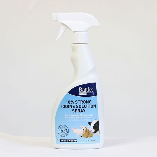 Battles 10% Iodine Spray - 500ml