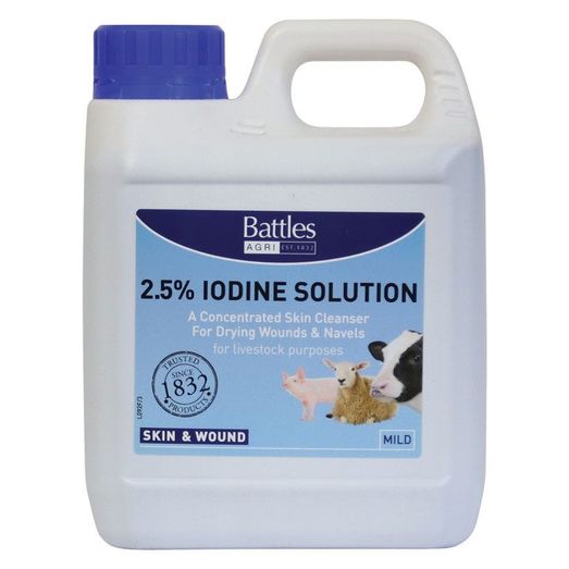 Battles 2.5% Iodine Solution