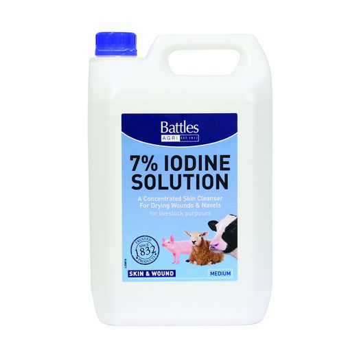 Battles 7% Strong Iodine Solution