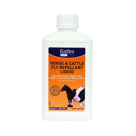 Battles Horse &amp; Cattle Fly Repellent Liquid
