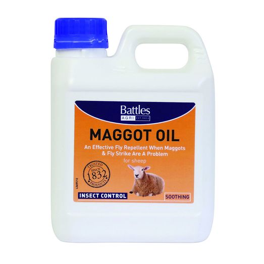Battles Soothing Maggot Oil Repellent