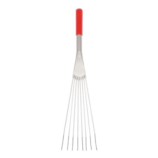 Big Tidee Metal Rake - Red