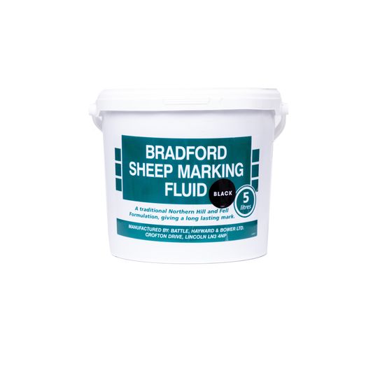 Battles Bradford Sheep Marking Fluid - Black