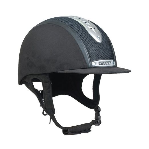 Champion Evolution Puissance Riding Hat - Black