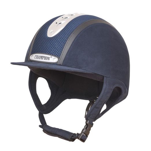 Champion Evolution Puissance Riding Hat - Navy