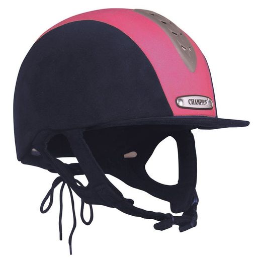 Champion Junior X-Air Hat Plus - Navy/Hot Pink