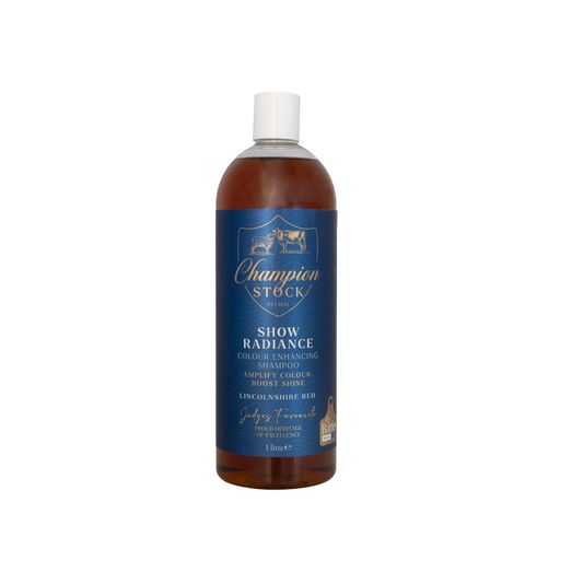 Champion Stock Show Radiance Colour Enhancing Shampoo - Lincoln Red