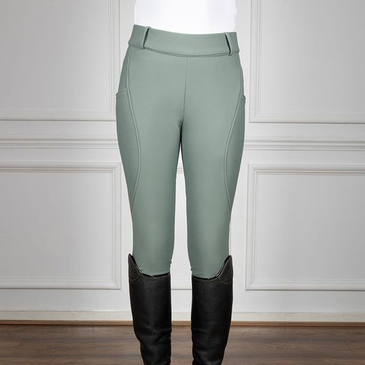 Coldstream Balmore Thermal Riding Tights - Sage