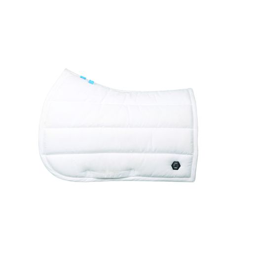 Coldstream Belford Suede GP Saddle Pad - White