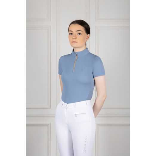 Coldstream Coldingham Short Sleeve Base Layer - Maya Blue