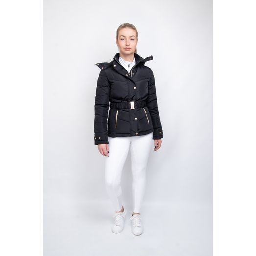 Coldstream Cornhill Quilted Coat - Black