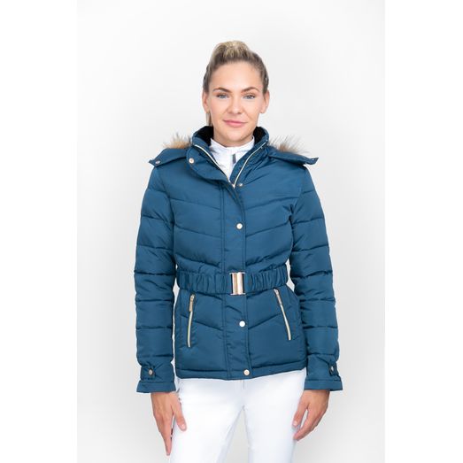 Coldstream Cornhill Quilted Coat - Cool Slate Blue