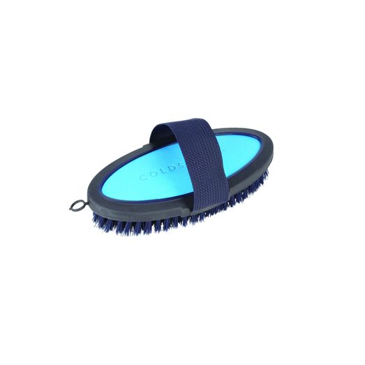 Coldstream Faux Leather Body Brush - Navy/C Blue
