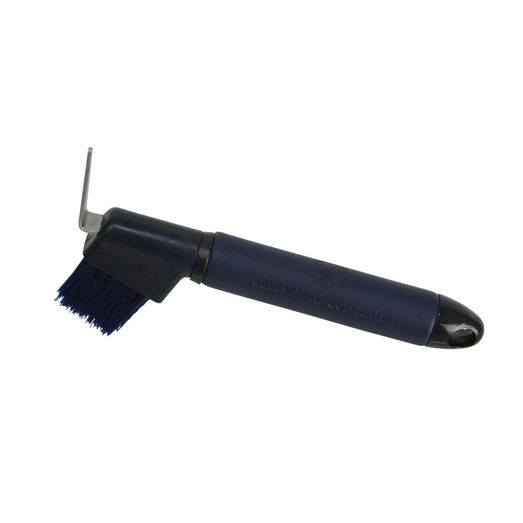 Coldstream Faux Leather Hoof Pick - Navy/Black