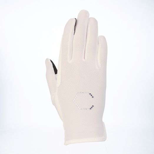 Coldstream Lintlaw CoolMesh Summer Riding Gloves - White