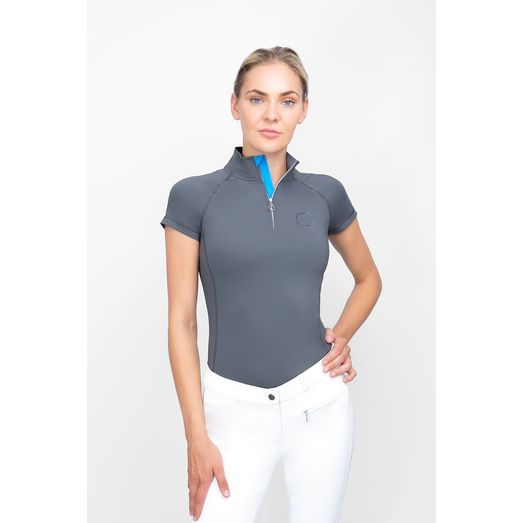 Coldstream Midlem Short Sleeve Base Layer - Grey